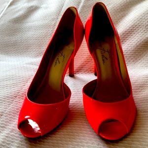Marc Fisher Red Heels size 7.